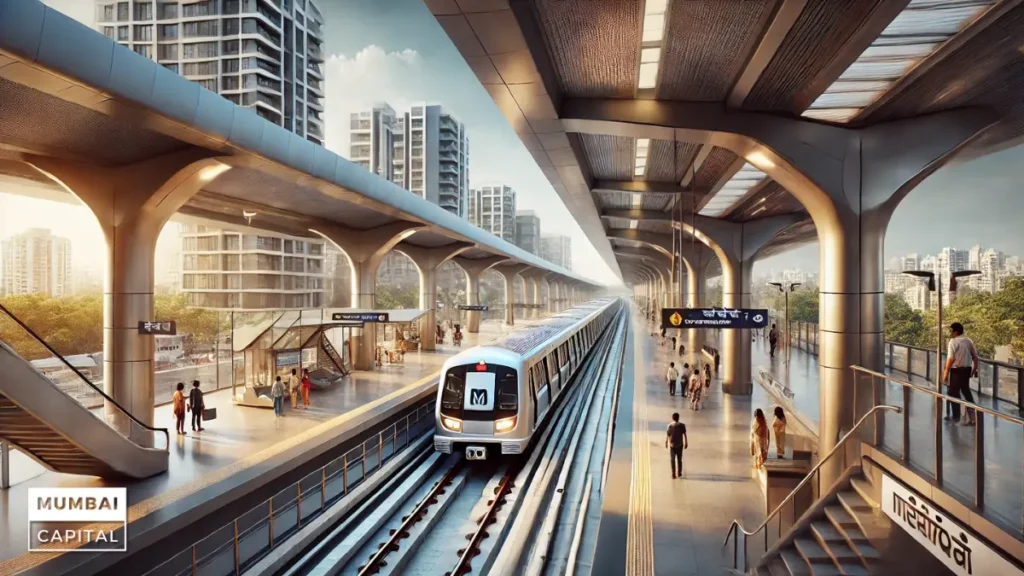 Mumbai Metro in the Capital of Maharashtra